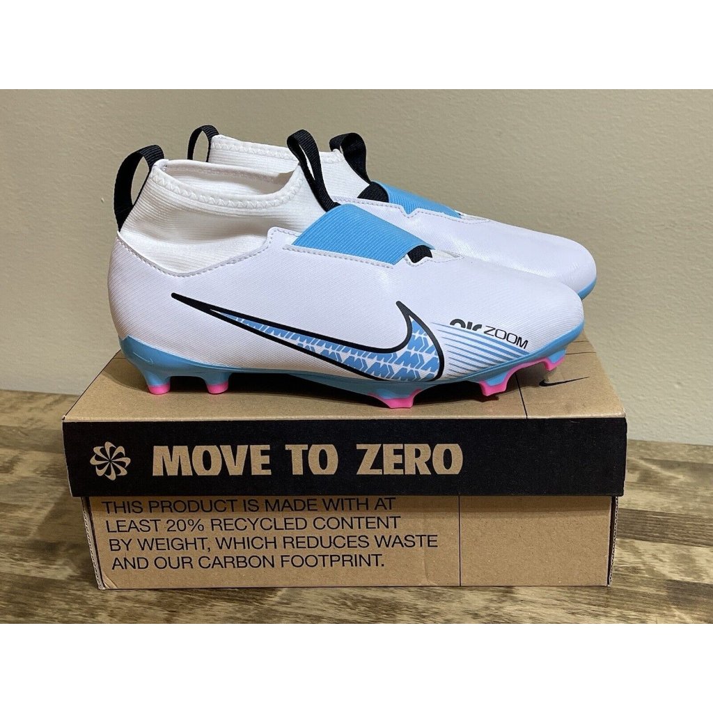 Nike Air Zoom Jr Mercurial Superfly 9 Academy Fg/Mg | Blue Pink | Dj5623-146